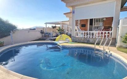 Piscina de Casa o xalet en venda en Mazarrón amb Aire condicionat, Terrassa i Piscina