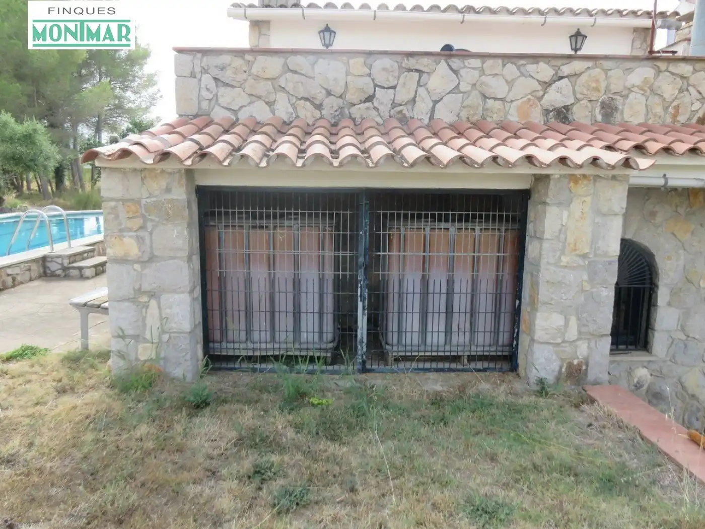 Vista exterior de Finca rústica en venda en Canyelles amb Aire condicionat, Jardí privat i Terrassa