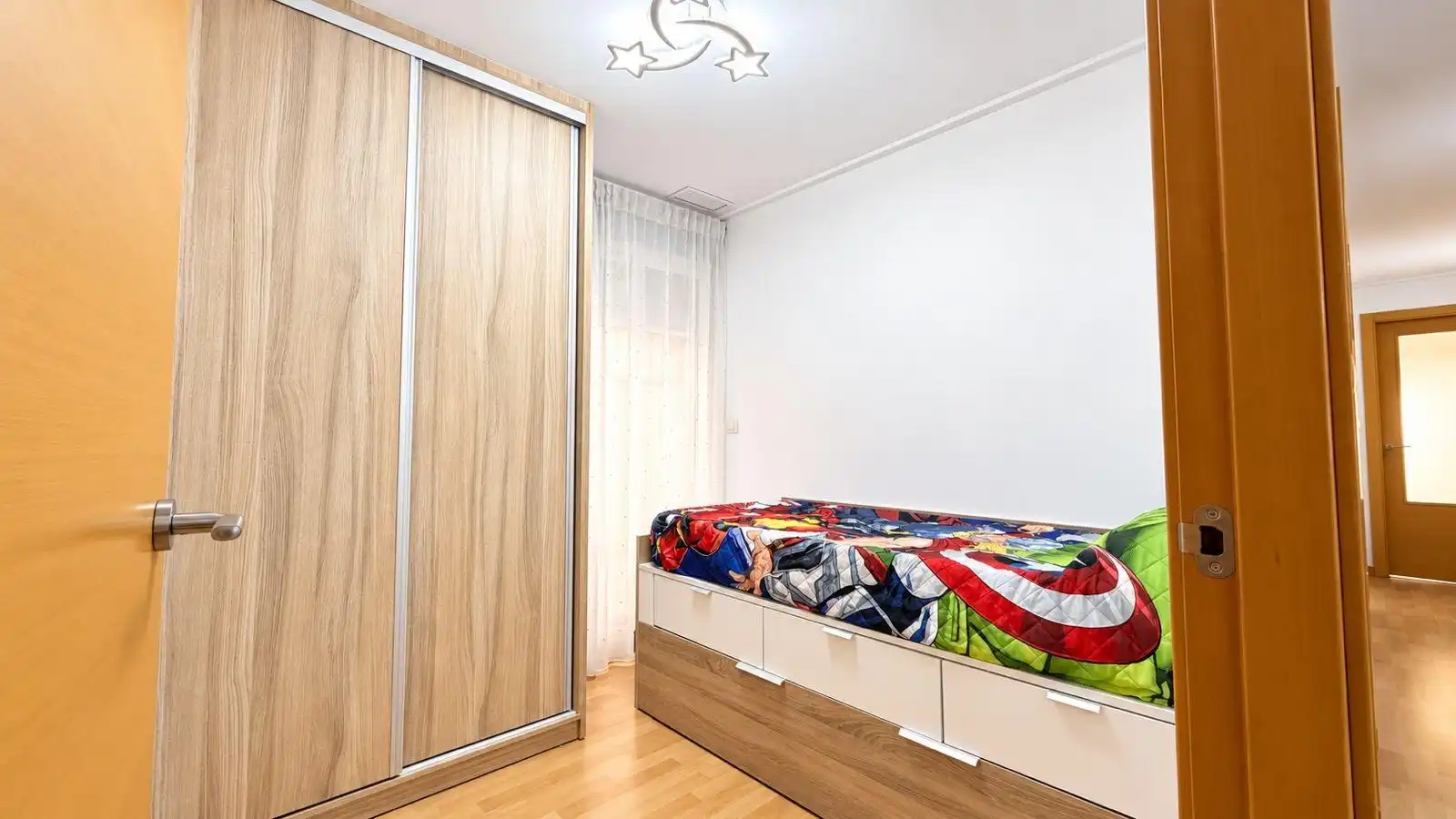 Bedroom of Flat for sale in Elche / Elx  with Air Conditioner, Parquet flooring and Furnished