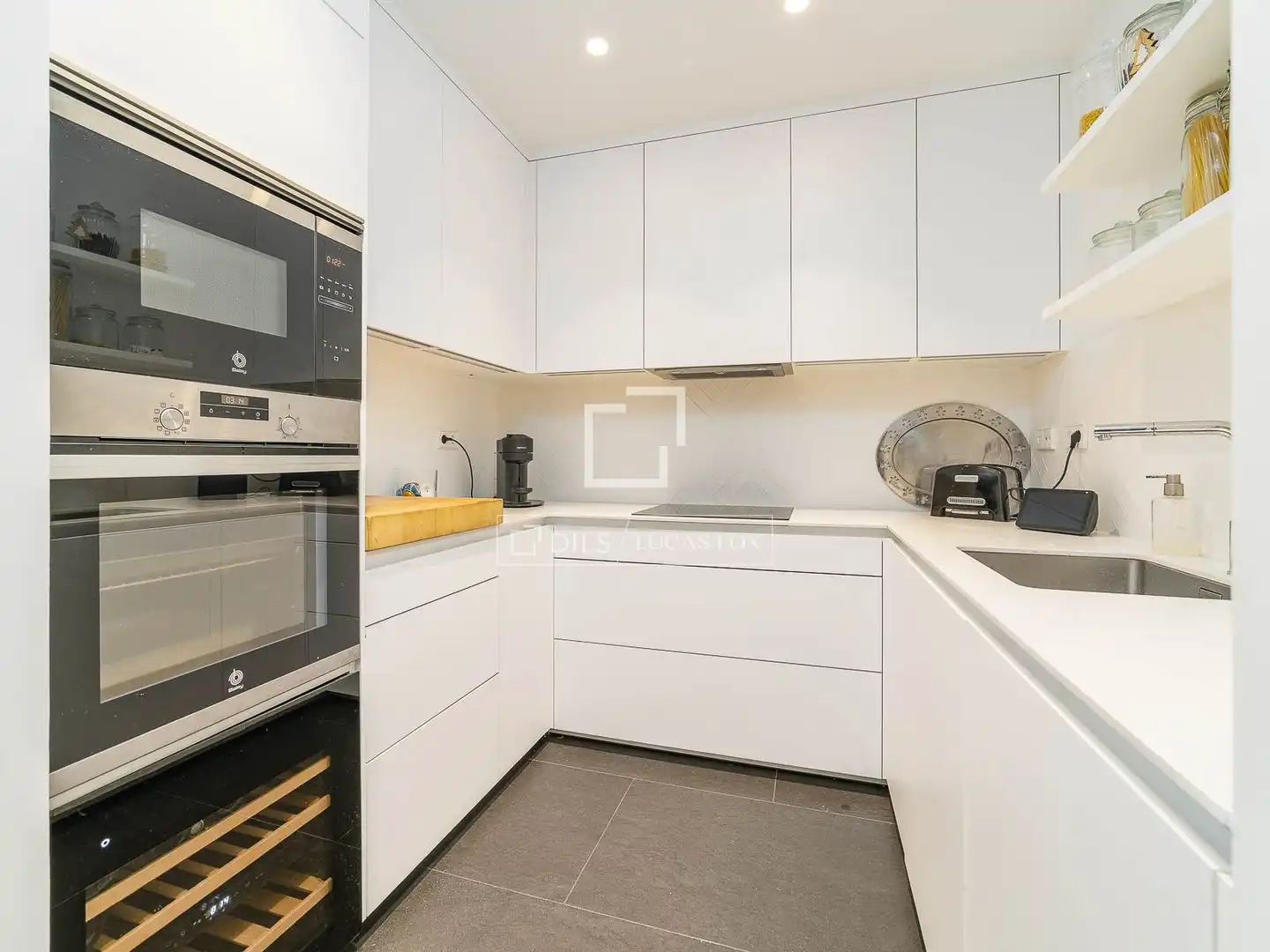 Cocina de Piso en venta en Barcelona con Aire acondicionado, Calefacción y Parquet