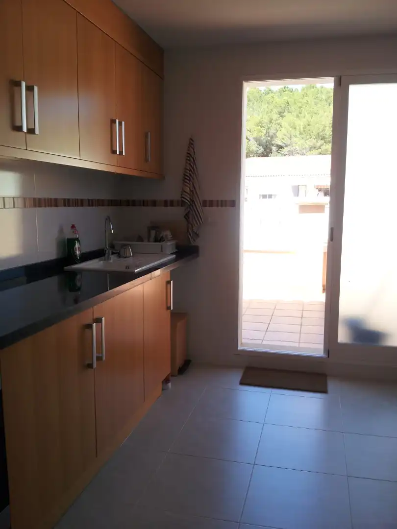 Küche von Maisonette zum Verkauf in Dénia mit Klimaanlage und Terrasse