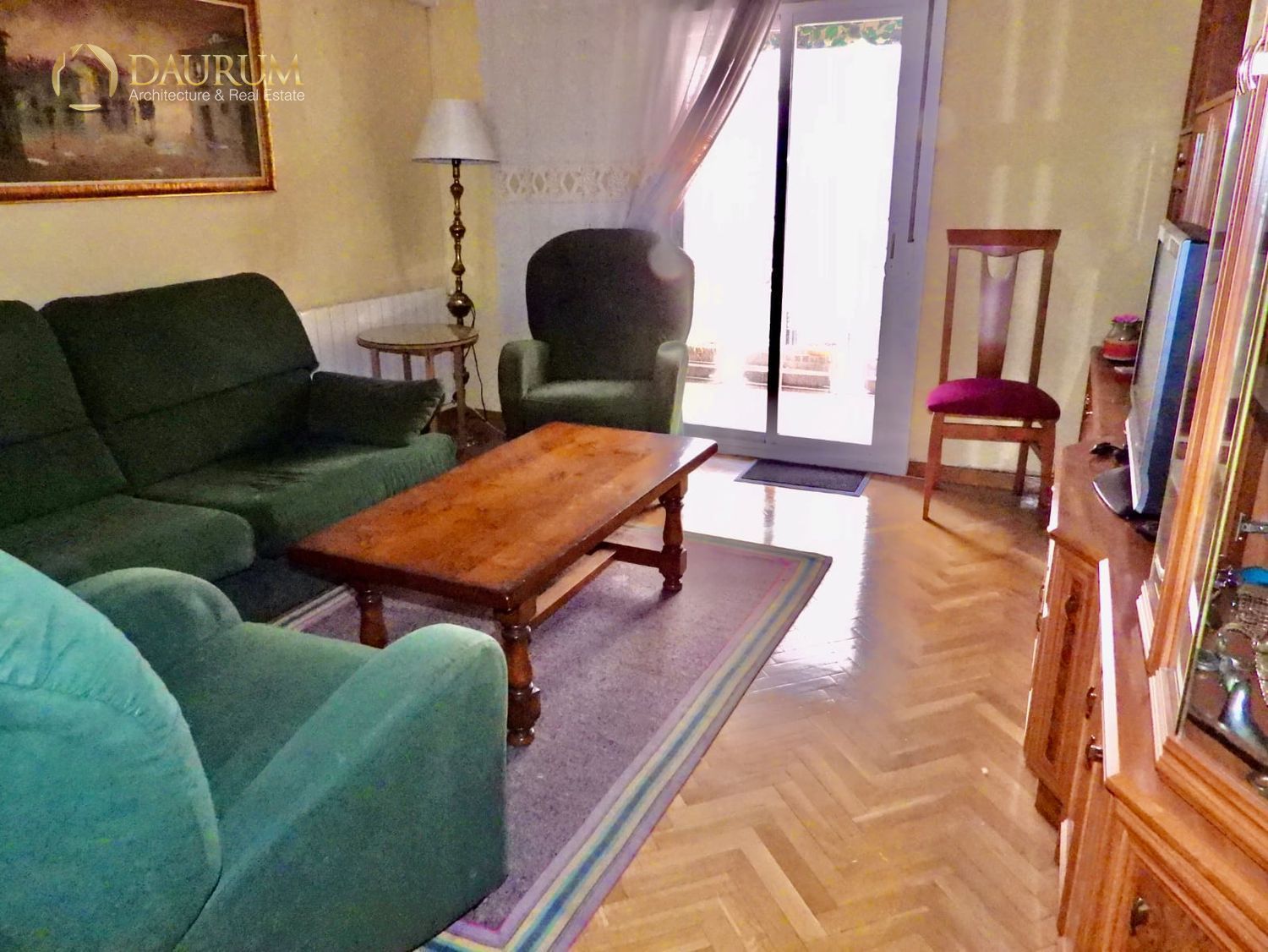 Living room of Flat for sale in  Madrid Capital  with Air Conditioner, Heating and Terrace