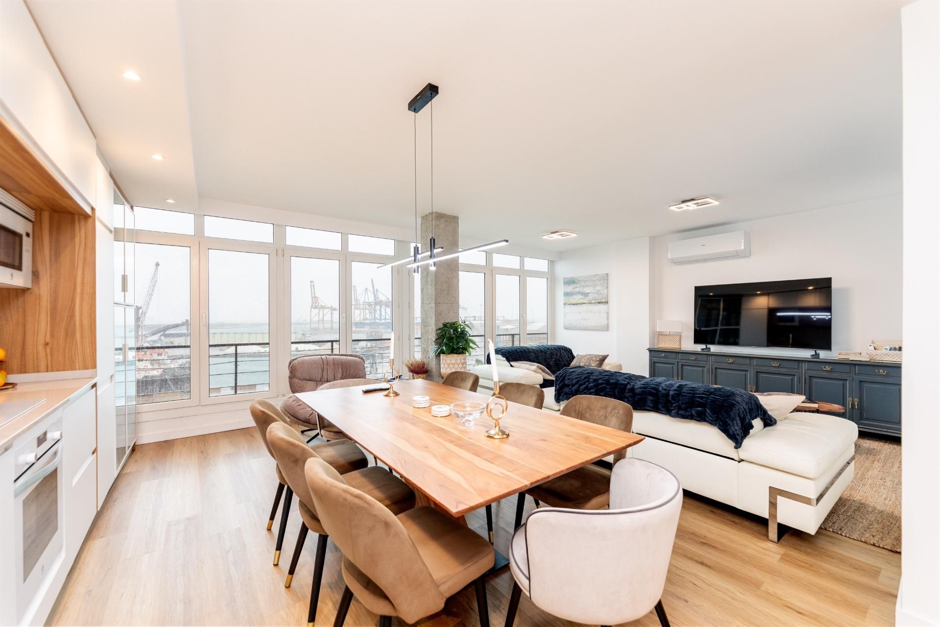 Sala de estar de Piso en venta en Málaga Capital con Aire acondicionado, Calefacción y Parquet
