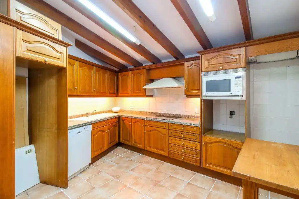 Cocina de Casa adosada en venta en Pollença con Aire acondicionado, Calefacción y Terraza