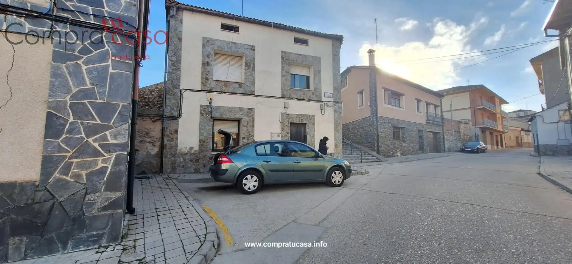 Vista exterior de Finca rústica en venta en Carbonero el Mayor con Calefacción, Terraza y Trastero