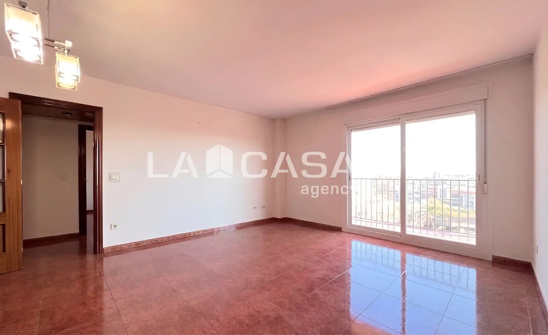 Sala d'estar de Pis en venda en Badalona amb Calefacció i Balcó