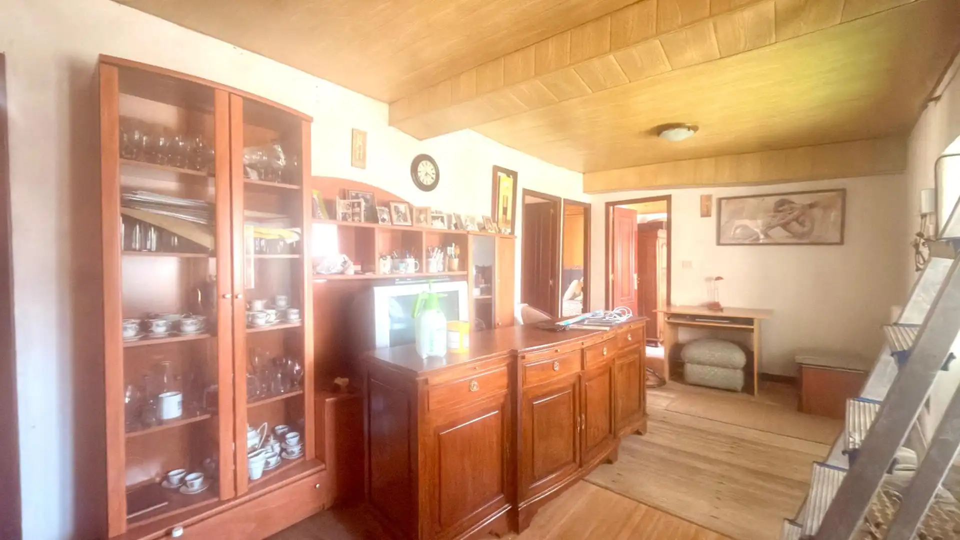 Cuina de Casa o xalet en venda en Dozón amb Calefacció, Terrassa i Traster