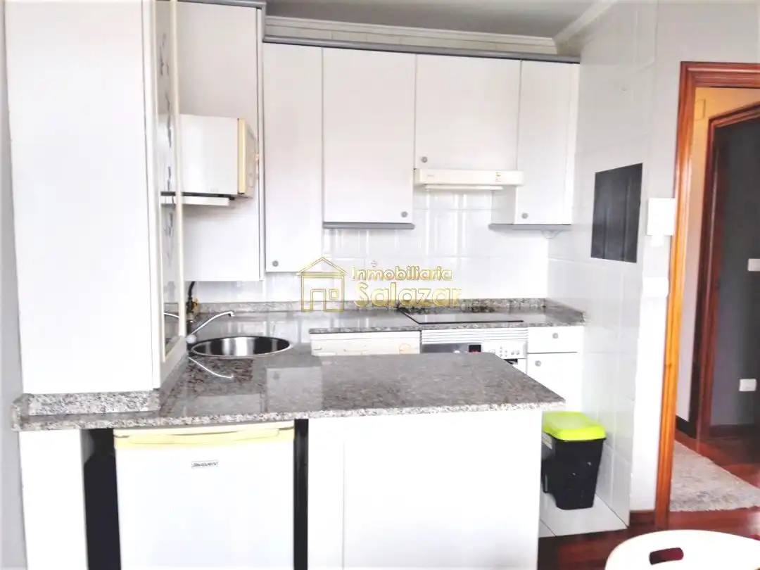 Cocina de Piso en venta en Santurtzi  con Calefacción, Terraza y Trastero