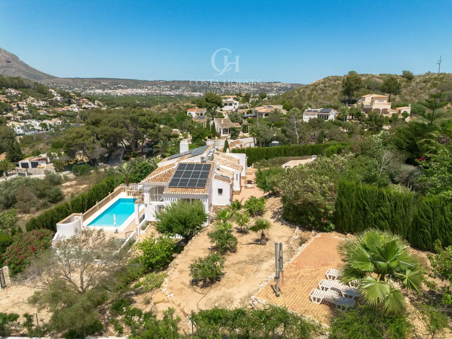 Vista exterior de Casa o chalet en venta en Jávea / Xàbia con Aire acondicionado, Calefacción y Jardín privado
