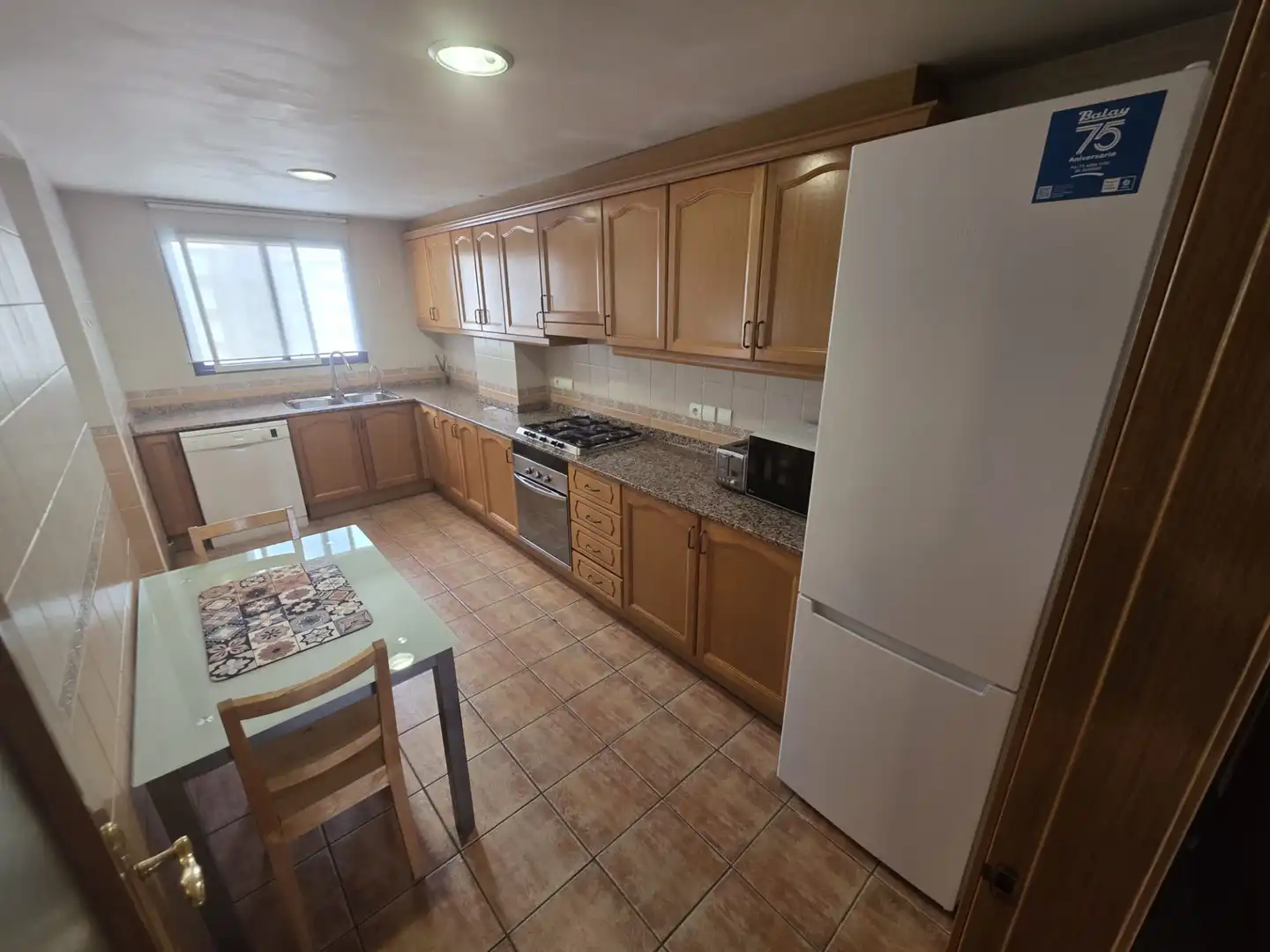 Cocina de Piso de alquiler en Vila-real con Aire acondicionado, Trastero y Piscina