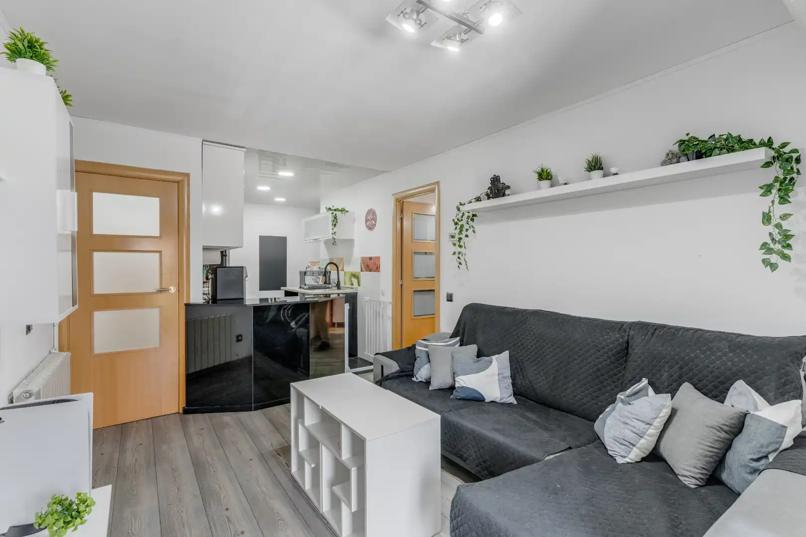Sala d'estar de Pis en venda en Sant Adriá Nord
