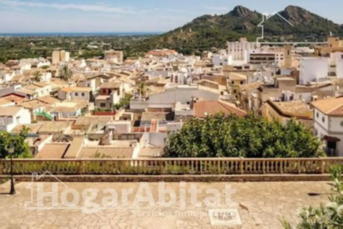 Vista exterior de Àtic en venda en Dénia amb Calefacció, Jardí privat i Terrassa