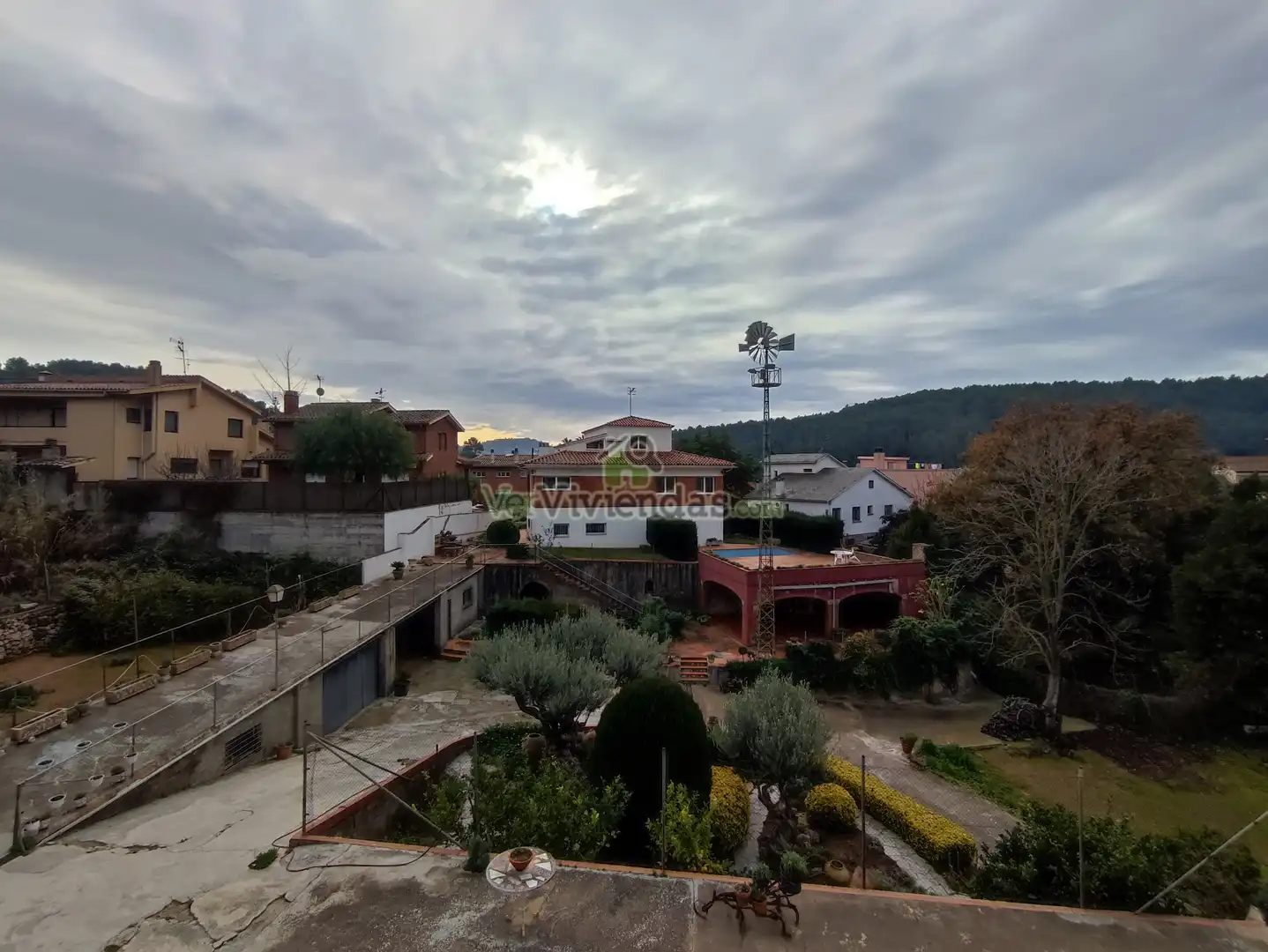 Vista exterior de Casa o xalet en venda en La Palma de Cervelló amb Calefacció, Jardí privat i Terrassa