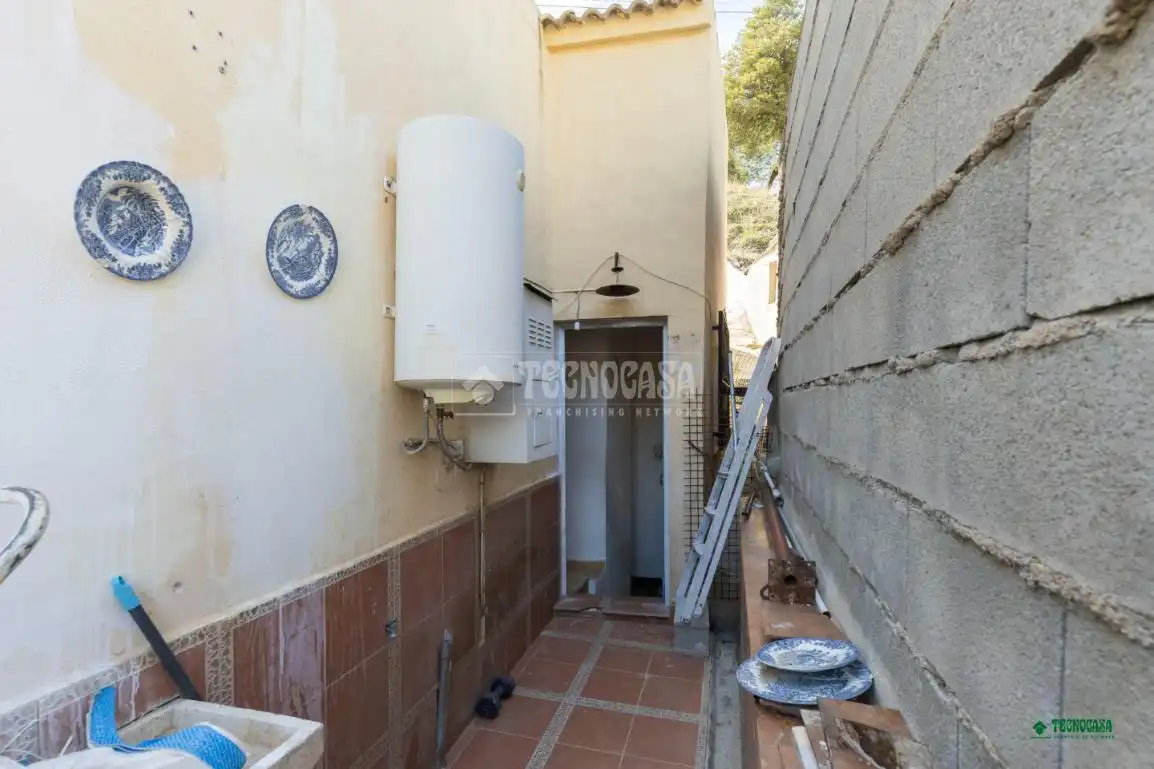 Exterior view of Houses for sale in Olula del Río  with Air Conditioner