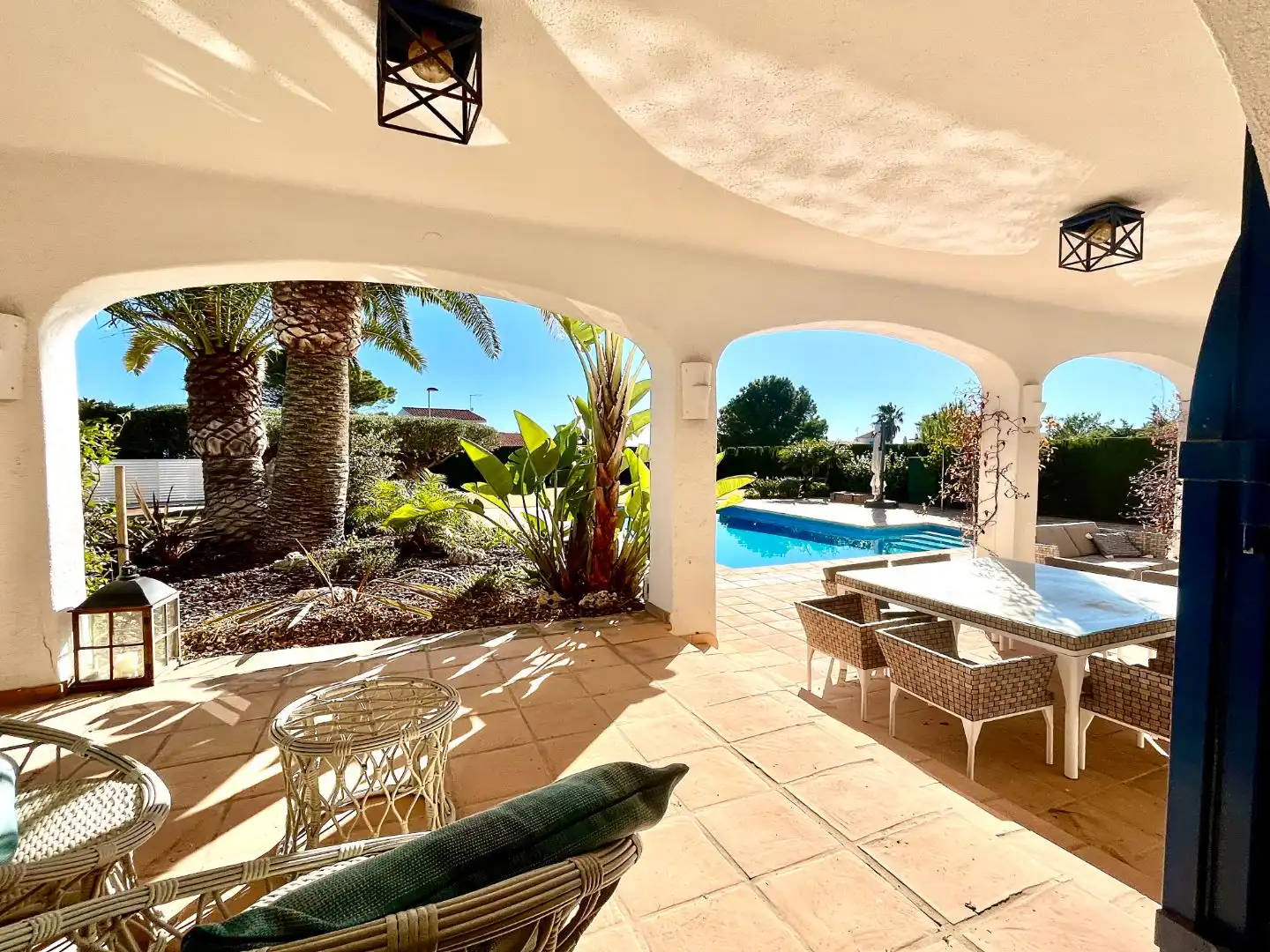 Terraza de Casa o chalet en venta en L'Ametlla de Mar  con Aire acondicionado, Terraza y Piscina