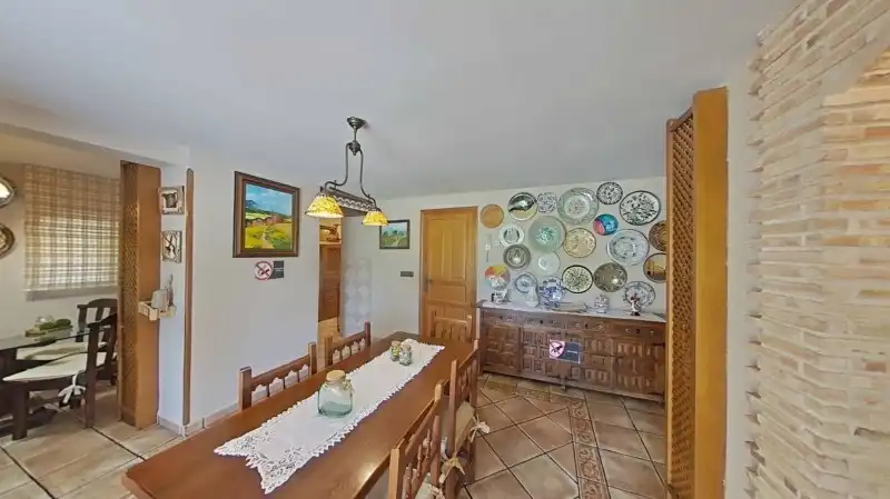 Comedor de Casa o chalet en venta en Bustarviejo con Calefacción, Parquet y Terraza