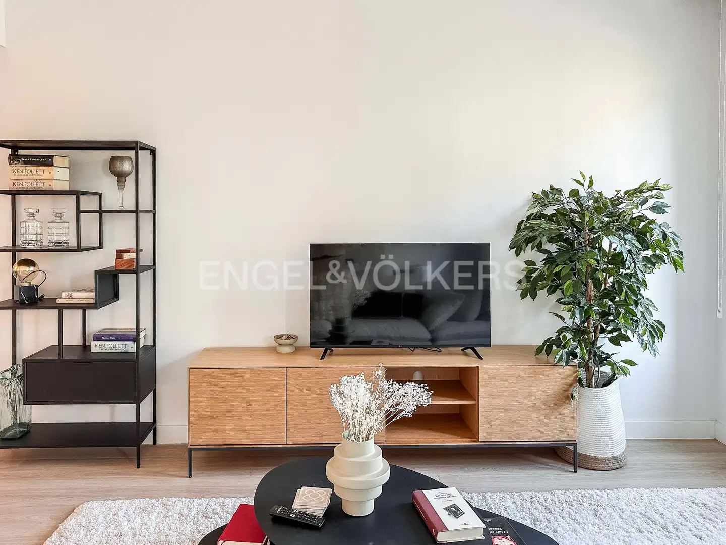 Sala de estar de Piso de alquiler en Barcelona con Aire acondicionado, Calefacción y Trastero