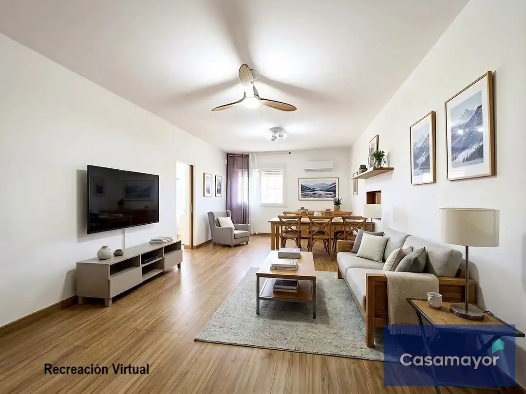 Sala de estar de Casa o chalet en venta en Mutxamel con Aire acondicionado, Calefacción y Jardín privado
