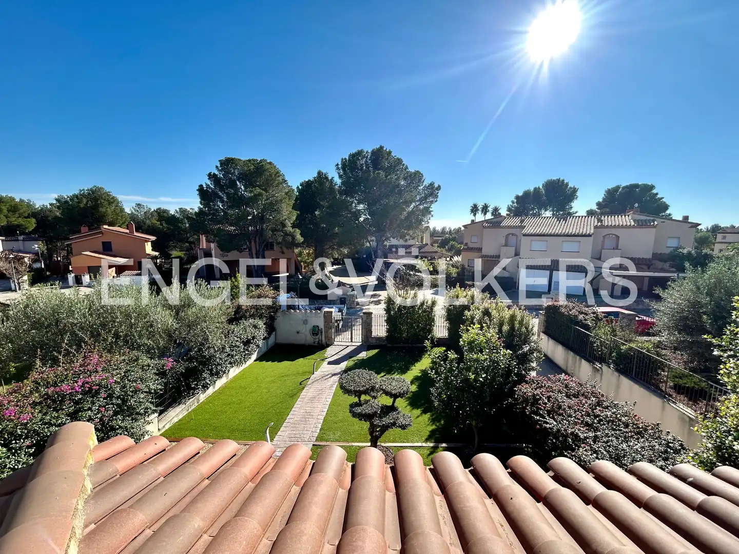 Exterior view of Detached homes for sale in Mont-roig del Camp  with Air Conditioner, Heating and Private garden
