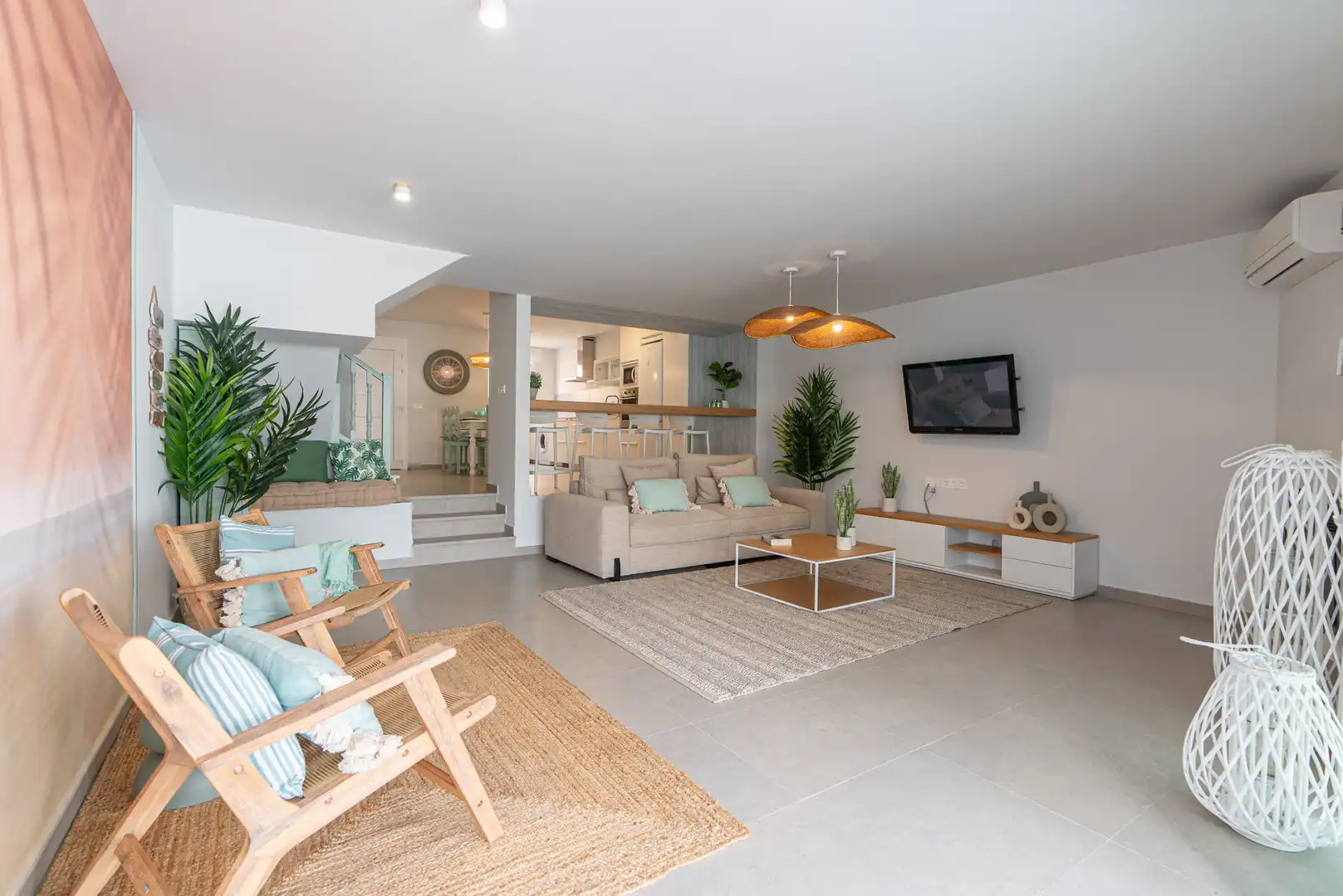 Casa a schiera con piscina in affitto a Marina de Casares, imagen 9