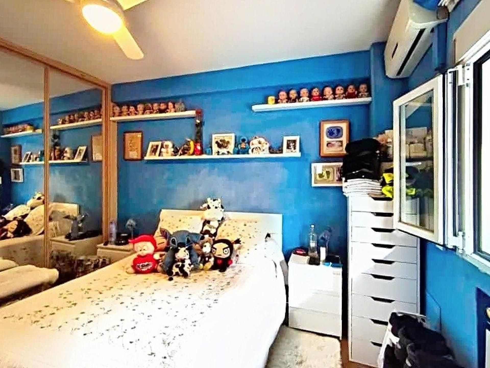 Bedroom of Flat for sale in  Madrid Capital  with Heating