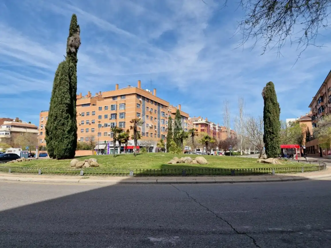 Exterior view of Flat for sale in Alcorcón  with Heating, Parquet flooring and Terrace