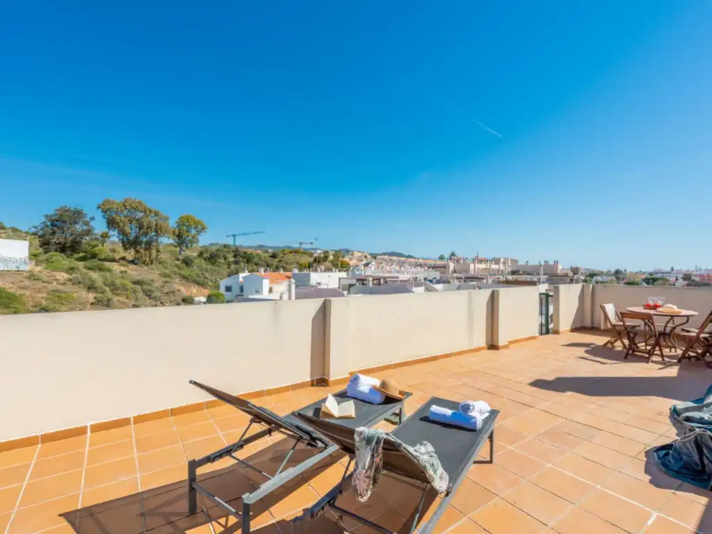 Terrassa de Àtic de lloguer en Rincón de la Victoria amb Terrassa i Moblat
