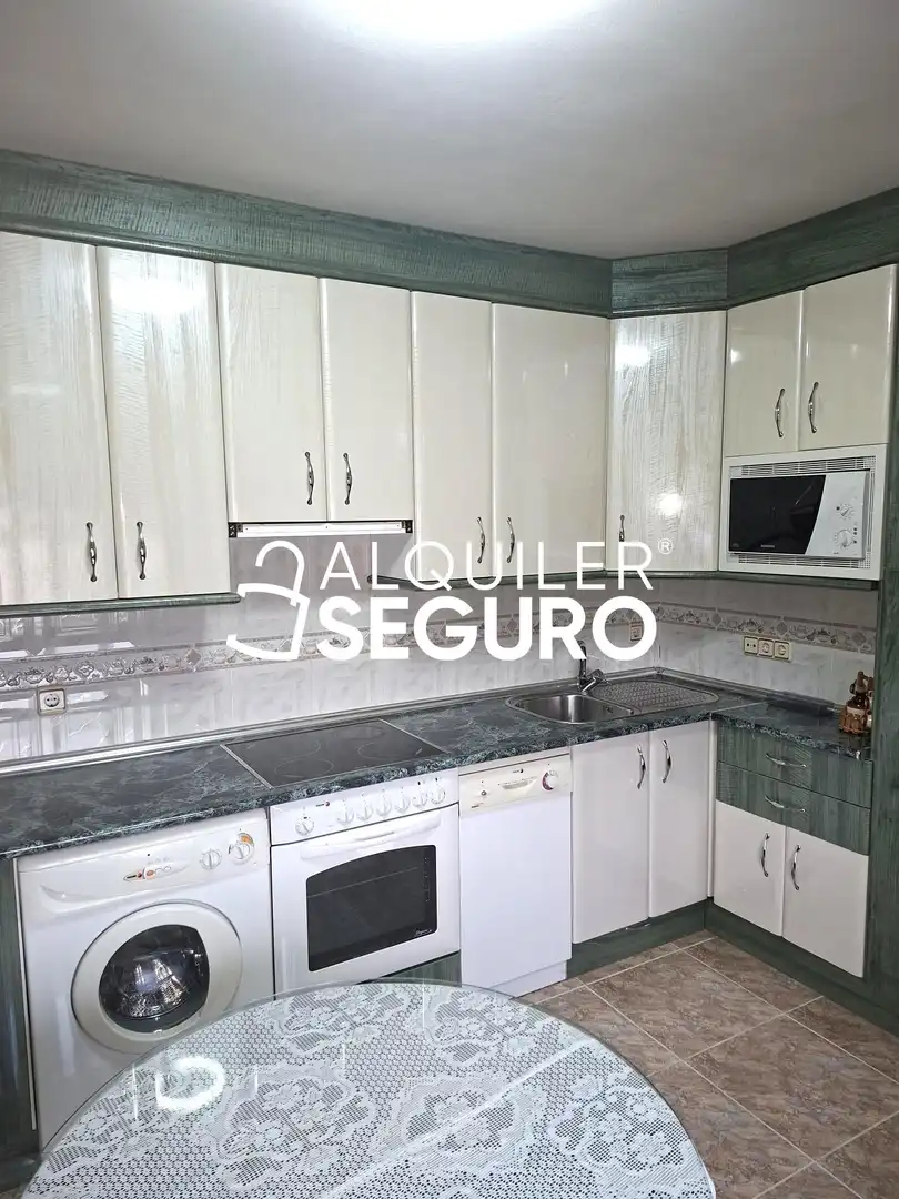 Kitchen of Flat for rent in El Berrueco  with Heating and Furnished