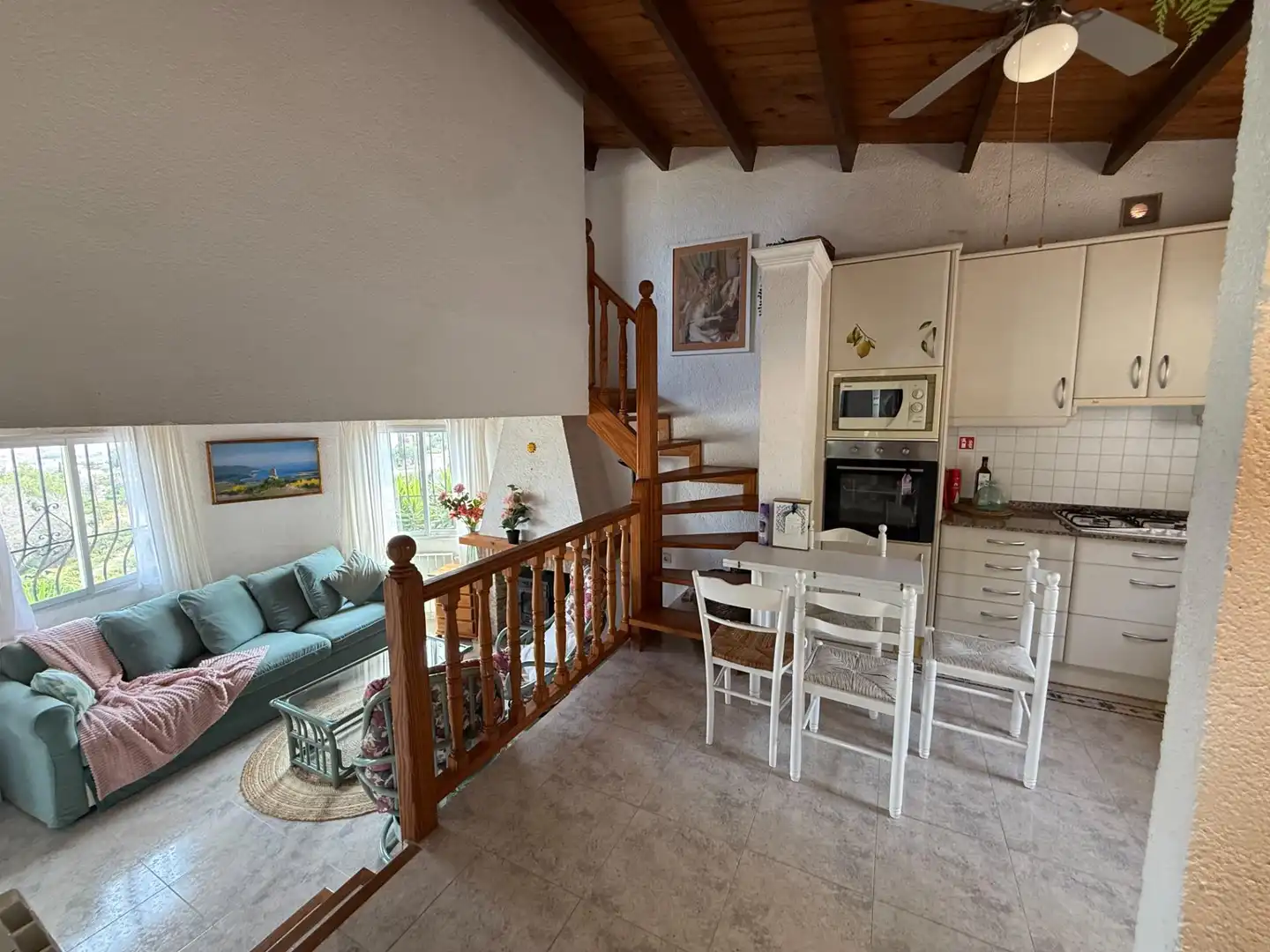 Living room of Houses for sale in Dénia  with Air Conditioner, Heating and Private garden