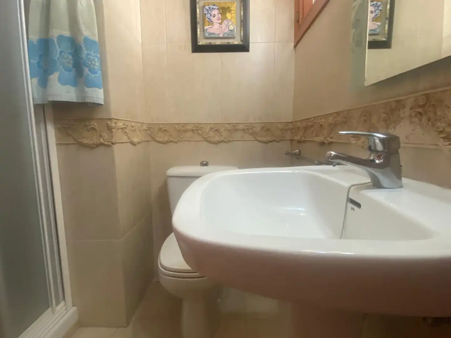 Badezimmer von Einfamilien-Reihenhaus zum Verkauf in Xeraco mit Terrasse, Balkon und Gemeinschaftspool
