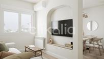 Living room of Flat for sale in  Barcelona Capital  with Air Conditioner, Heating and Terrace