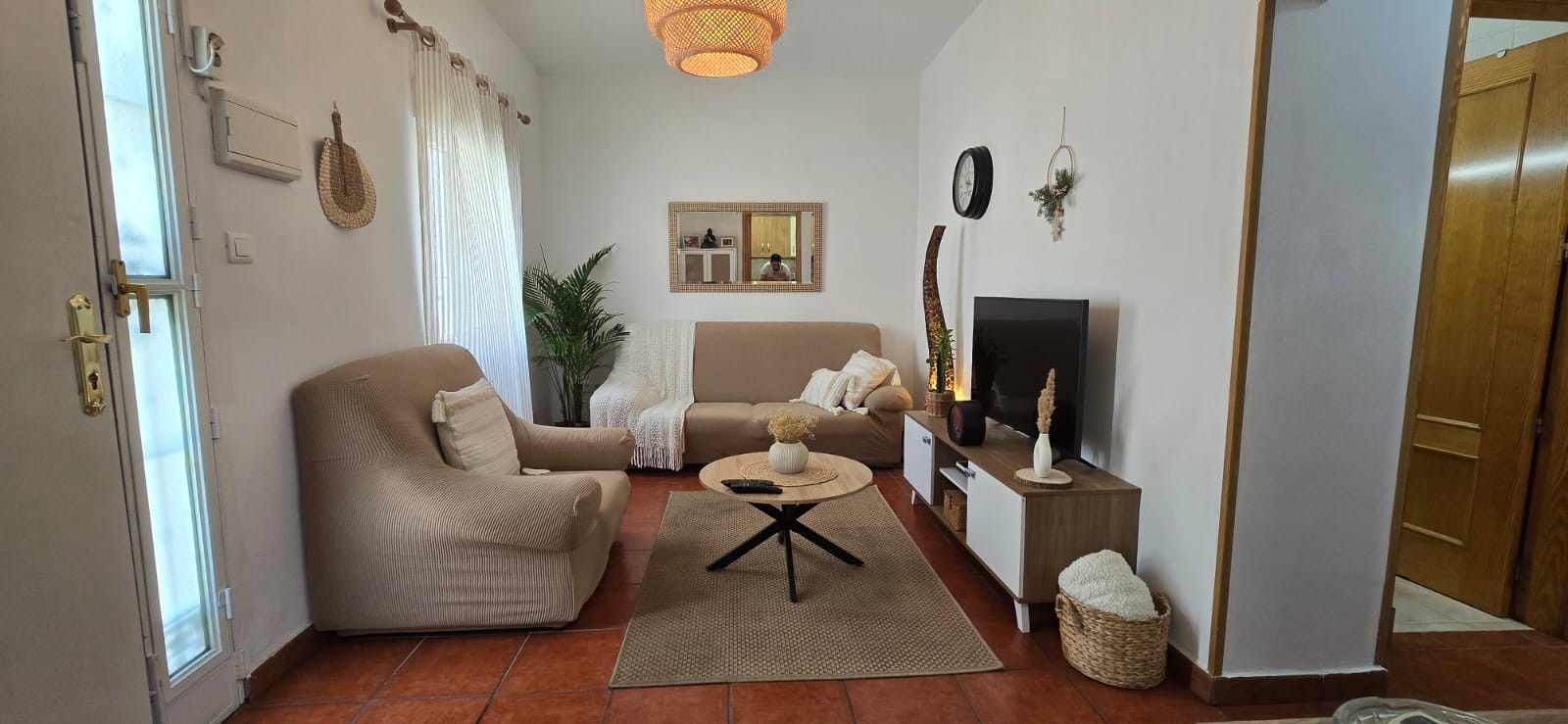 Living room of House or chalet for sale in Torremolinos  with Air Conditioner, Terrace and Furnished