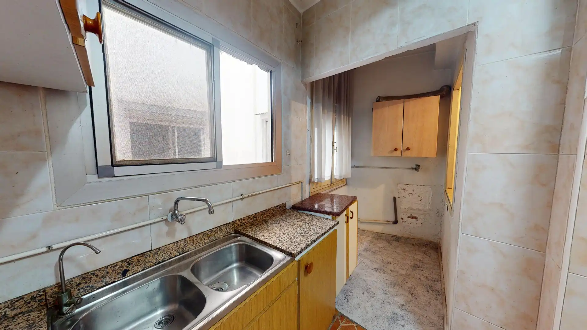 Kitchen of Flat for sale in Alicante / Alacant  with Air Conditioner and Balcony