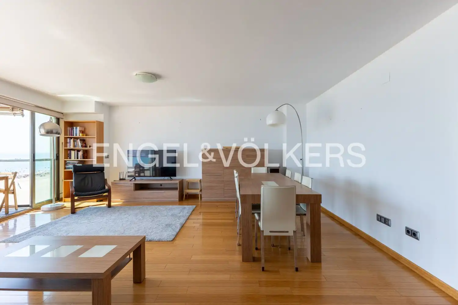 Living room of Flat for sale in Cullera  with Air Conditioner, Heating and Parquet flooring