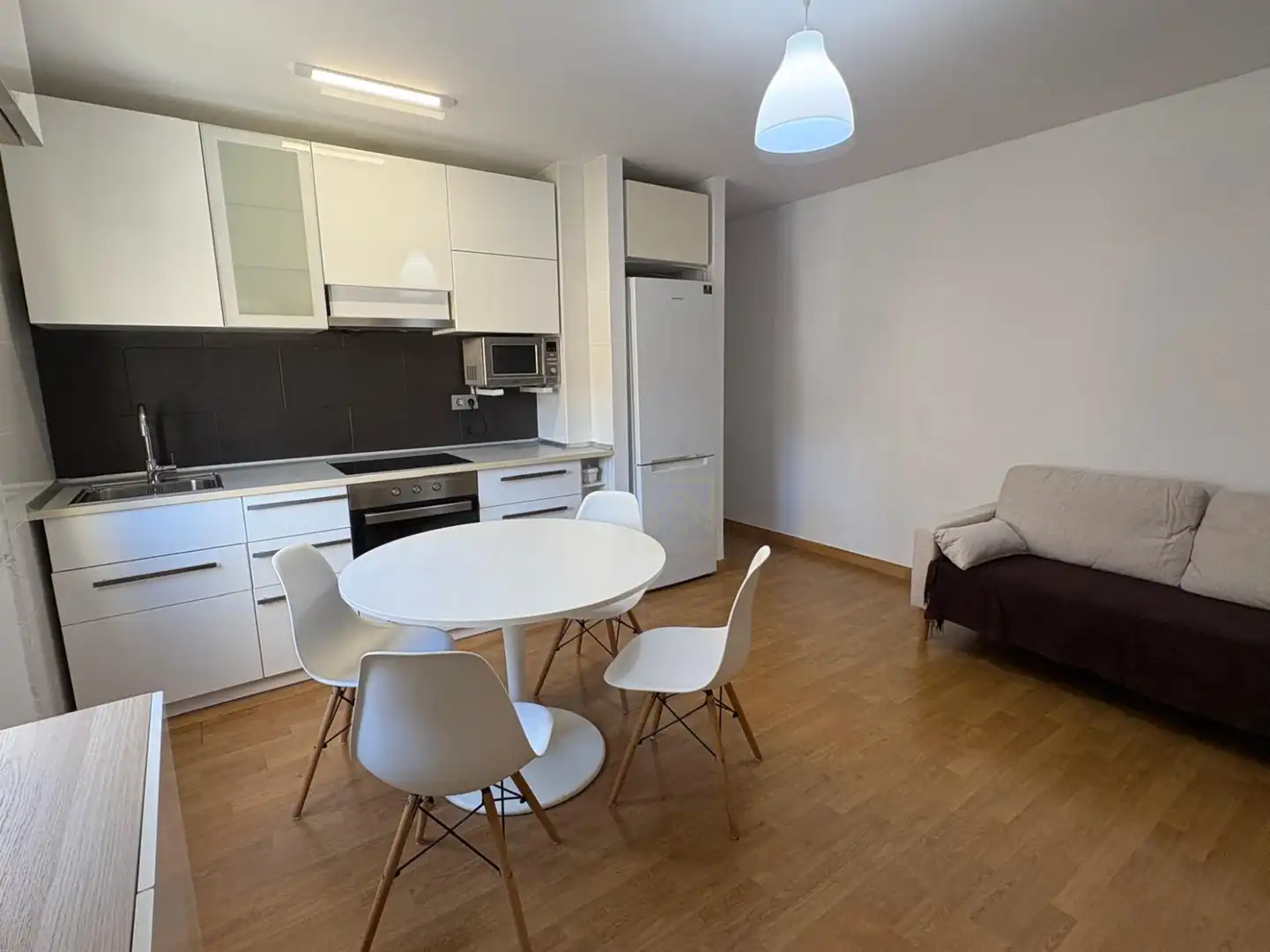 Kitchen of Flat for rent in Santa María de Cayón  with Heating, Storage room and Furnished