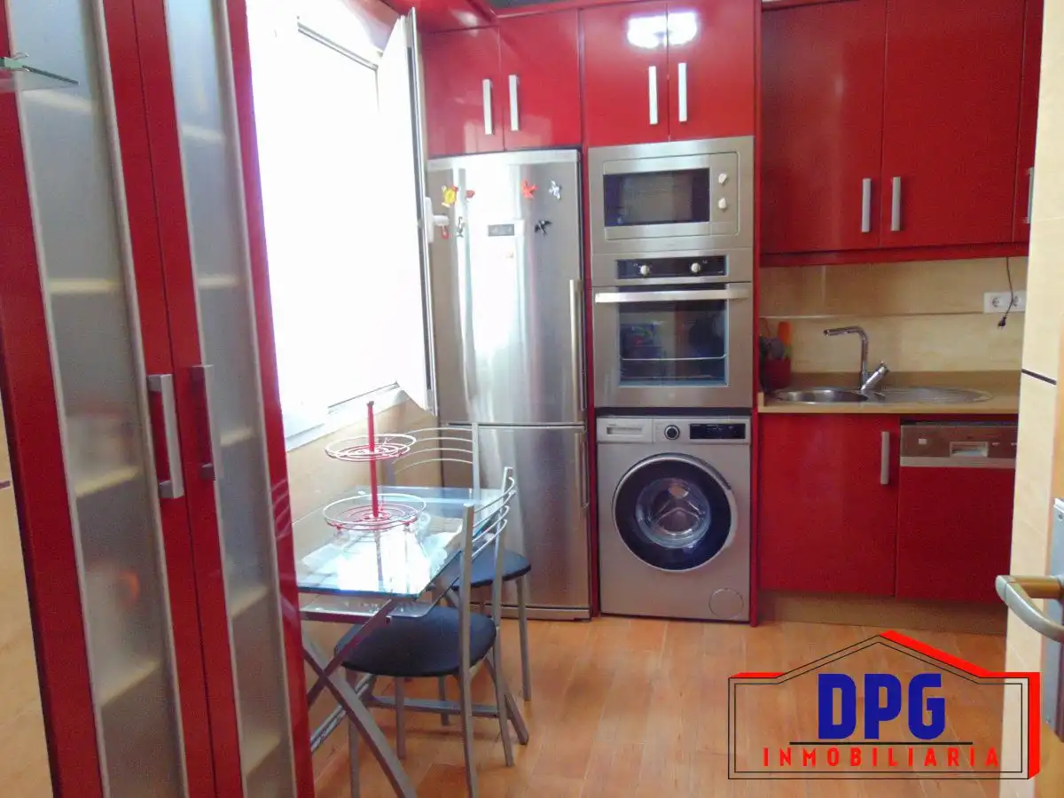 Cocina de Apartamento en venta en Garrucha con Aire acondicionado y Amueblado