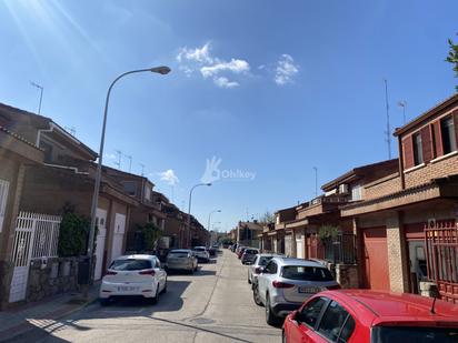 Exterior view of House or chalet for sale in Fuenlabrada  with Air Conditioner, Heating and Parquet flooring