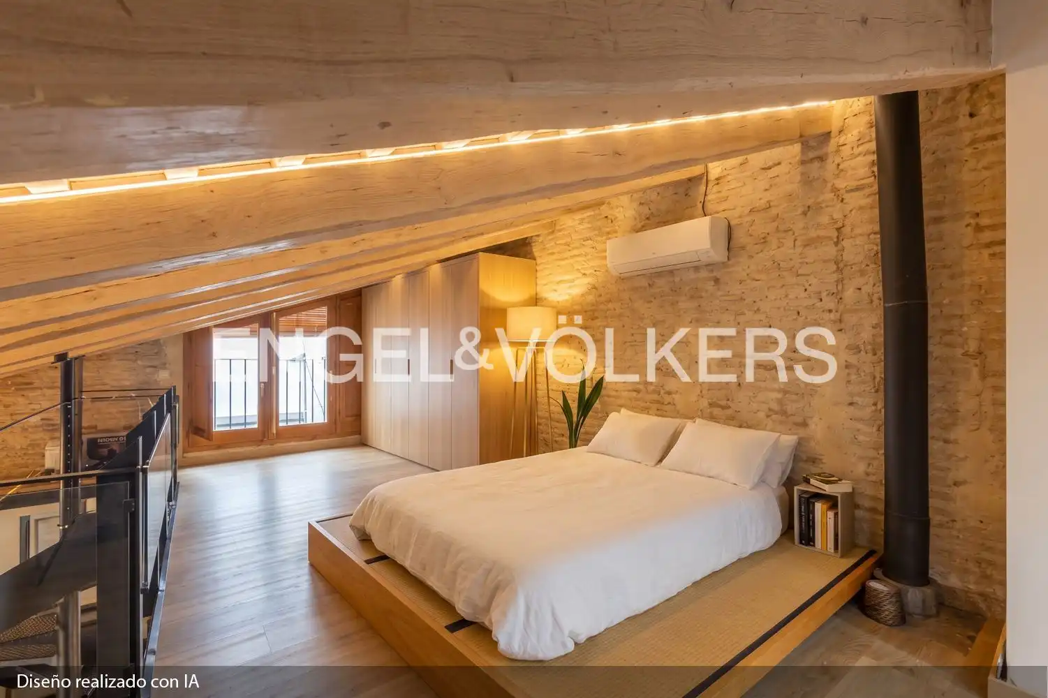 Habitación de Dúplex en venta en Valencia con Aire acondicionado, Calefacción y Balcón