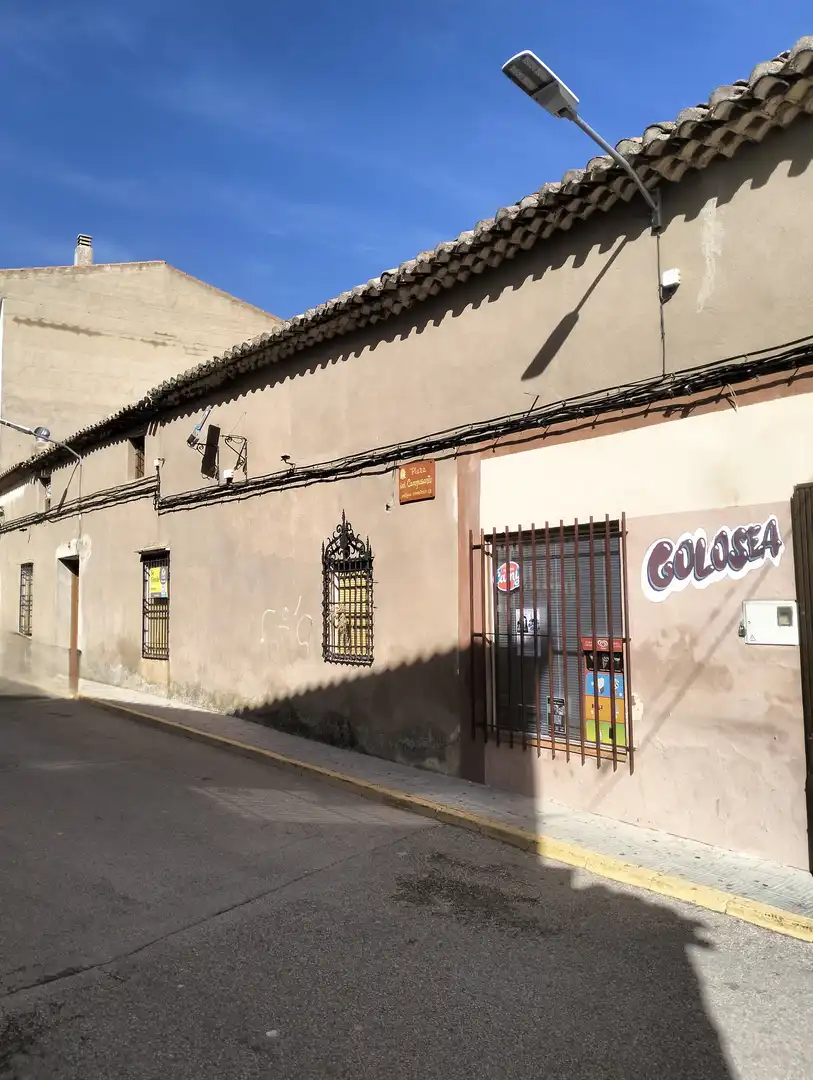 Exterior view of Houses for sale in El Bonillo  with Private garden and Storage room
