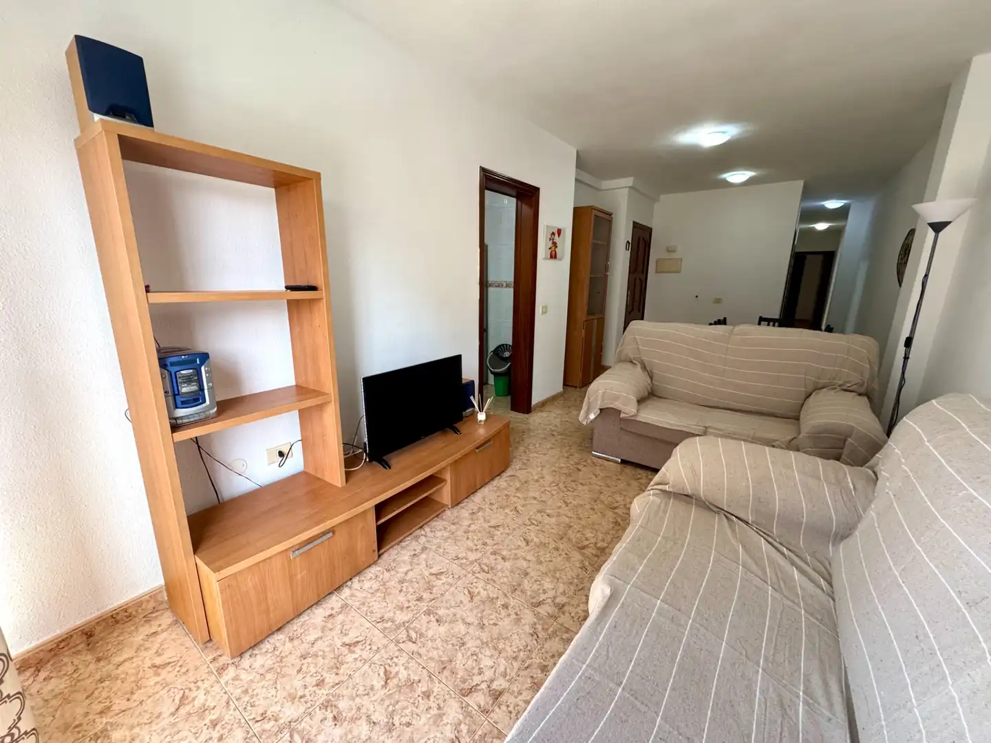 Sala de estar de Piso de alquiler en San Cristóbal de la Laguna con Trastero, Amueblado y Lavadora