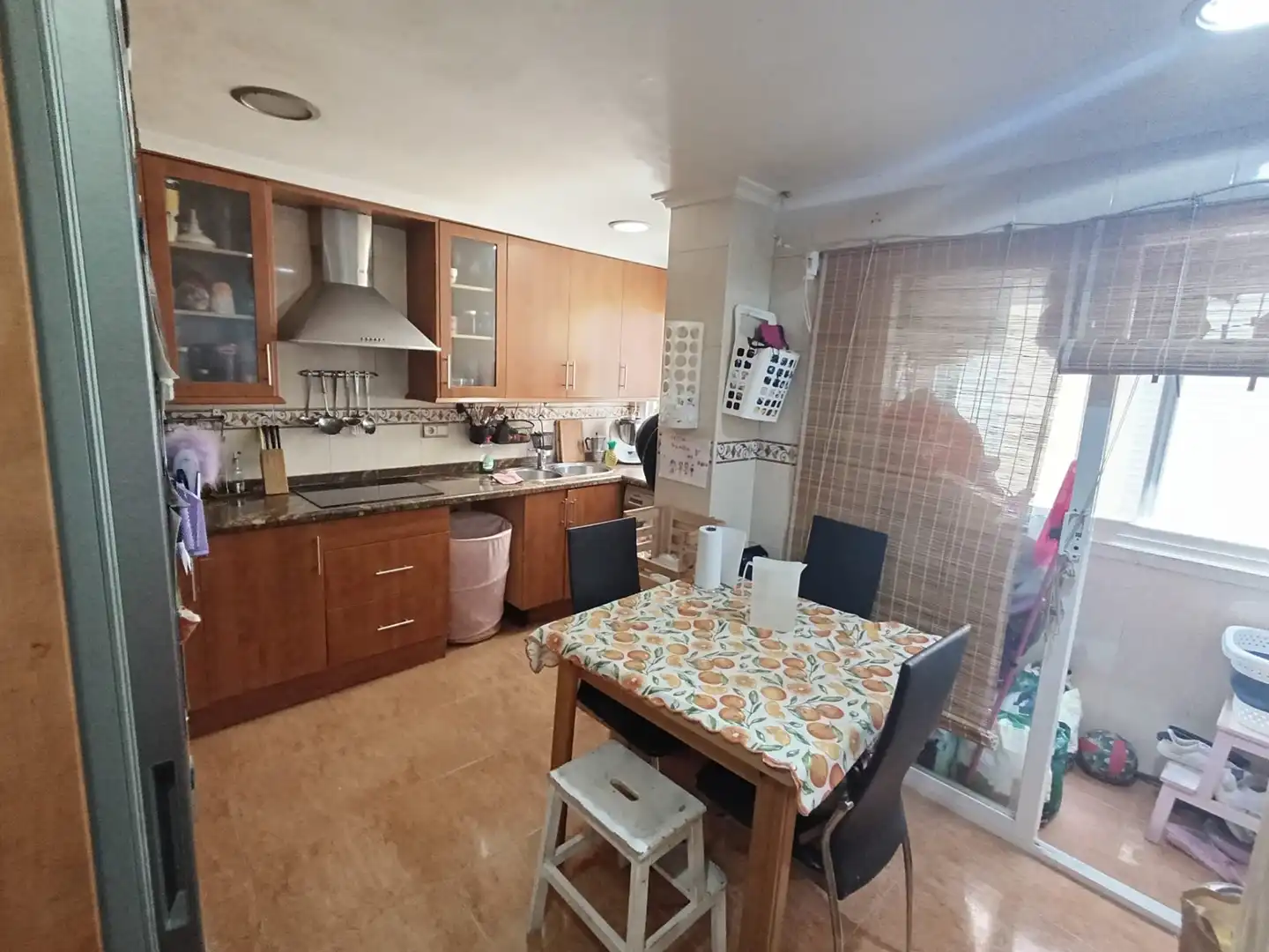 Küche von Wohnung zum Verkauf in Villajoyosa / La Vila Joiosa mit Abstellraum