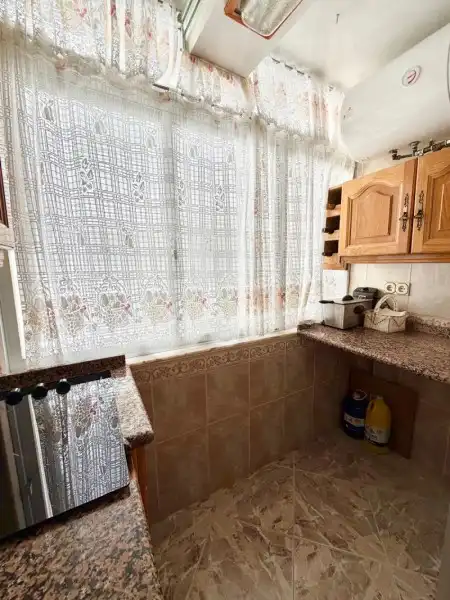 Cuina de Pis en venda en Málaga amb Aire condicionat, Terrassa i Moblat