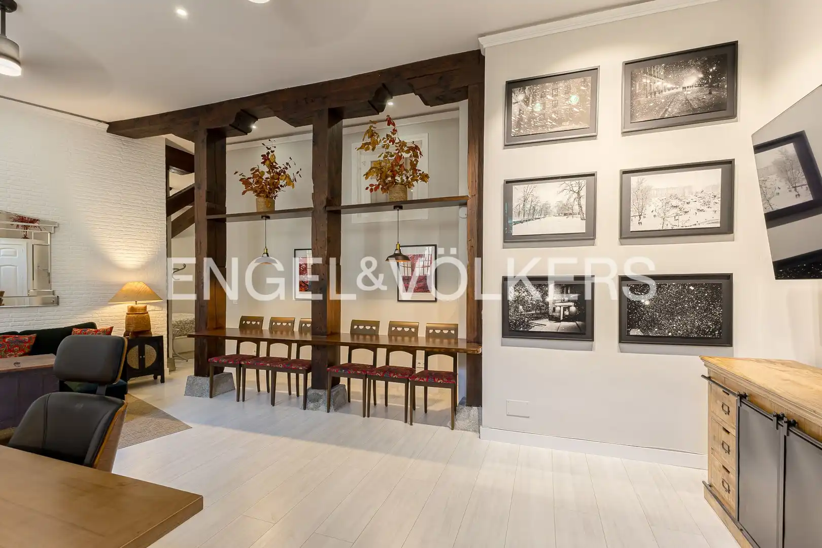 Esszimmer von Wohnung zum Verkauf in Madrid mit Heizung