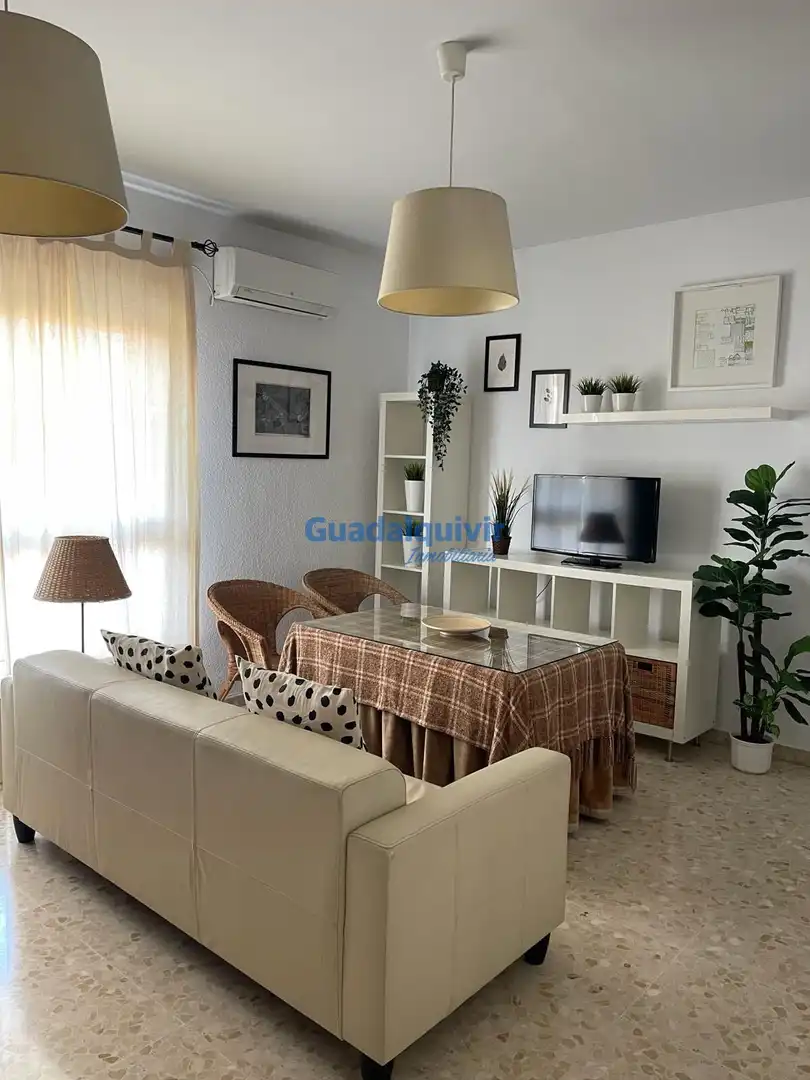 Living room of Flat for rent in Montequinto  with Air Conditioner and Furnished