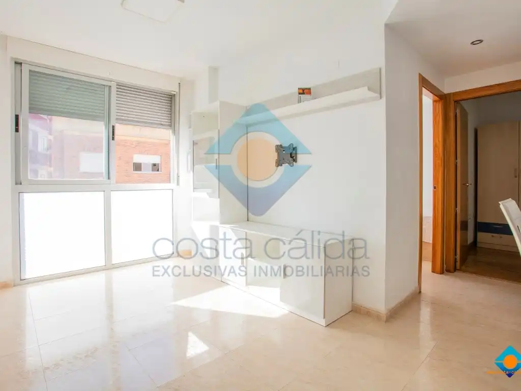 Sala de estar de Piso en venta en Mazarrón con Aire acondicionado, Amueblado y Horno