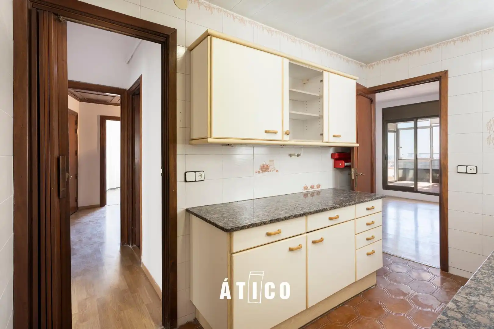 Cocina de Ático en venta en Barcelona con Terraza