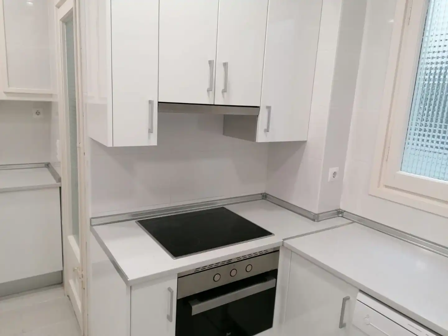 Cocina de Piso de alquiler en Madrid con Aire acondicionado, Calefacción y Parquet