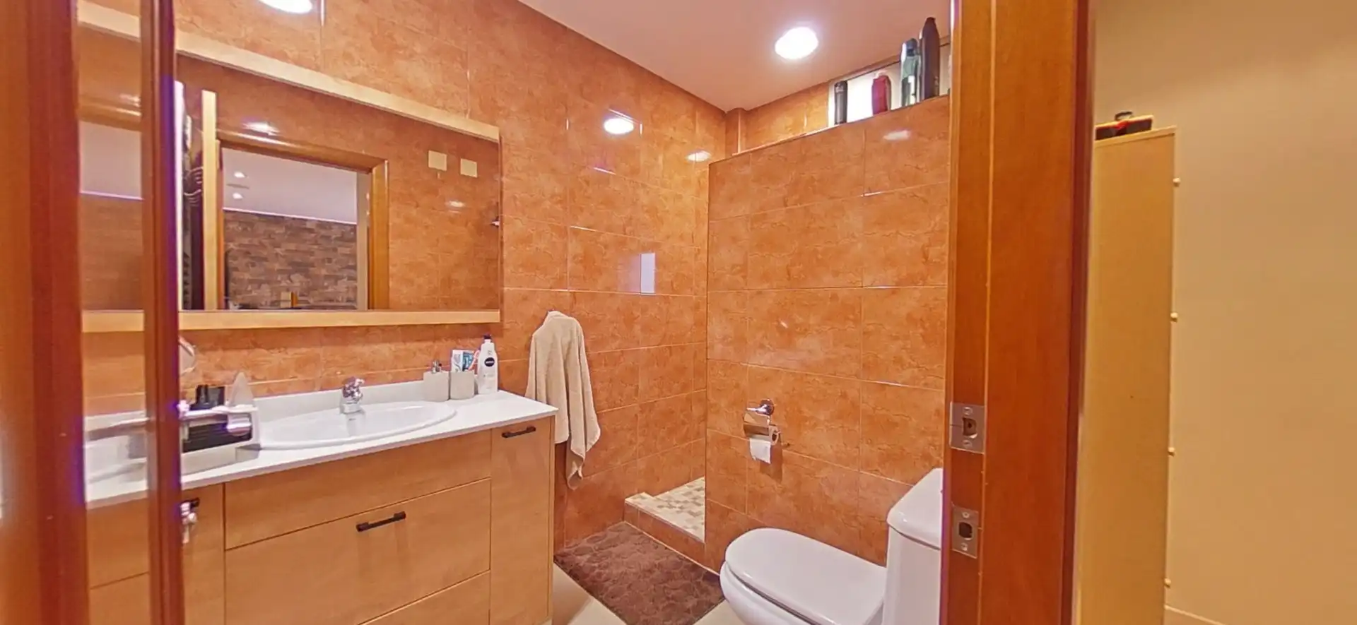 Baño de Casa o chalet en venta en Sant Esteve Sesrovires con Aire acondicionado, Calefacción y Jardín privado