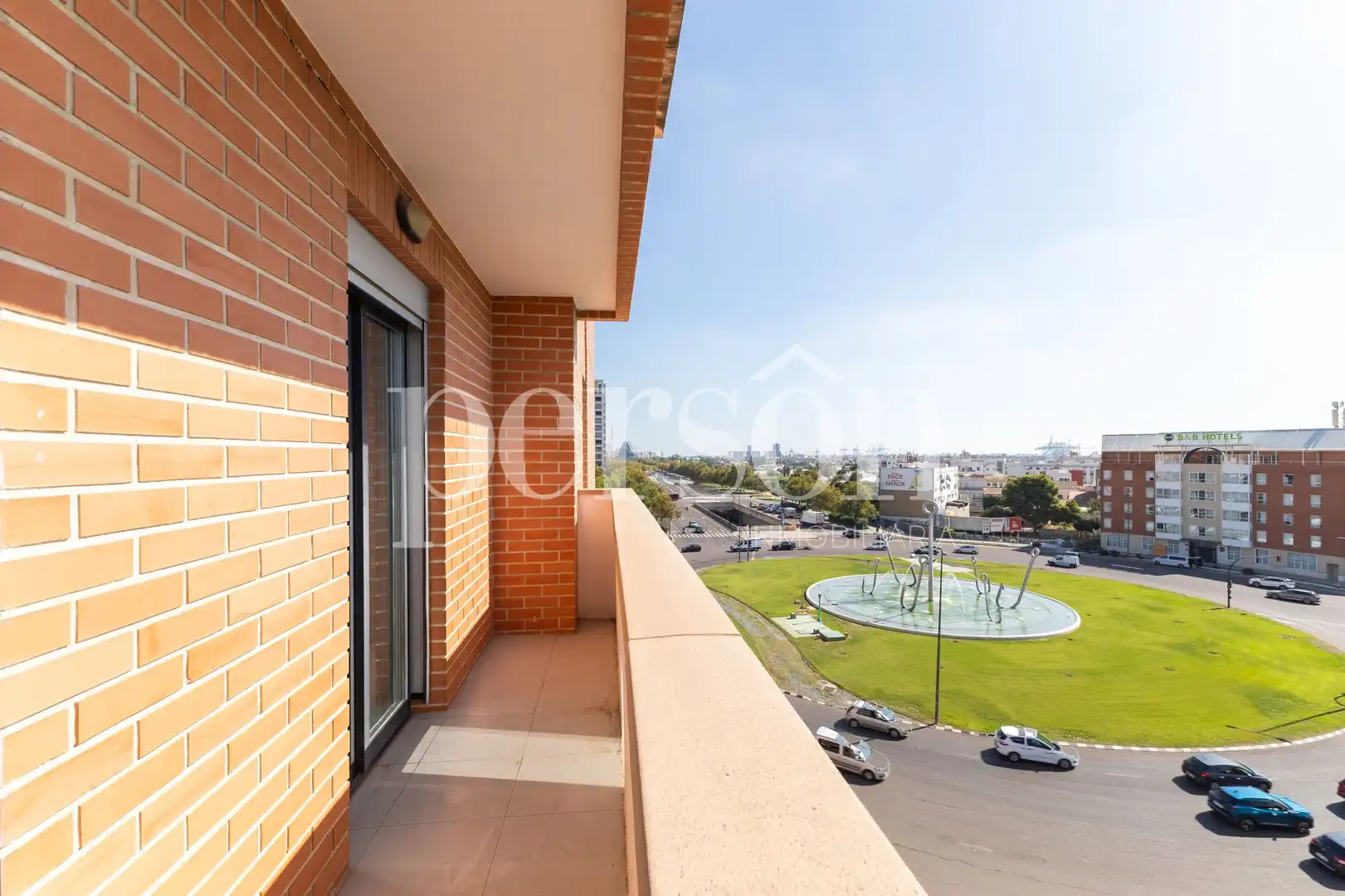 Terraza de Piso de alquiler en Valencia con Calefacción, Terraza y Amueblado