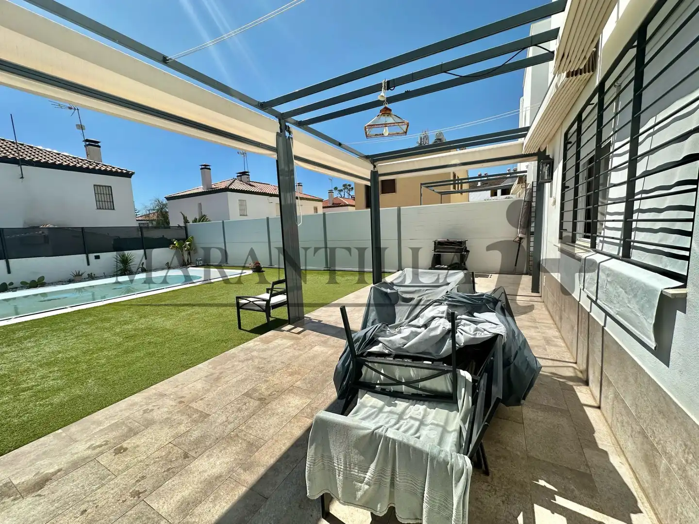 Terraza de Casa o chalet en venta en Islantilla con Aire acondicionado, Jardín privado y Terraza